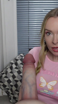 Stepdaddy's Girl Blow Job and Tongue Fetish