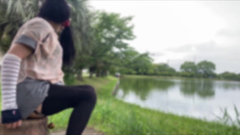 megu2002: No. 263 Striking a Pose at the Fishing Spot
