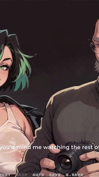 My New Girlfriend [ Taboo Hentai Game ] Ep.36 GF Corrupt Into Pornstar by an Old Man!