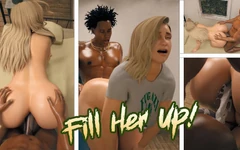 Geile kampadviseur neemt Som lange grote zwarte lul buckshots in de hut