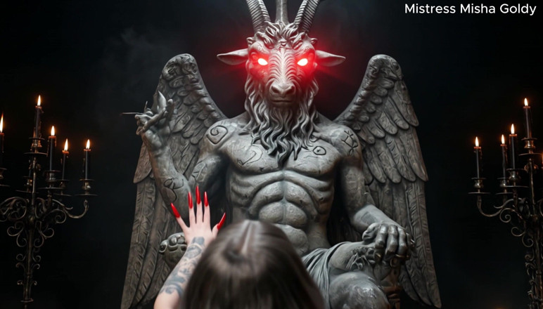 Goddess Misha Goldy: Přivoň si k mně pořádně, zatímco ti šukám mozek, ztroskotanče.