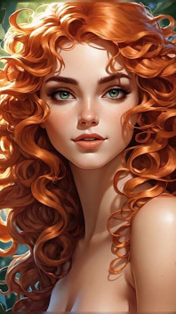 Lustrender komický styl Nahá Elf Girl Slideshow - Sexy Ai Fantasy Elf kundička a prsa