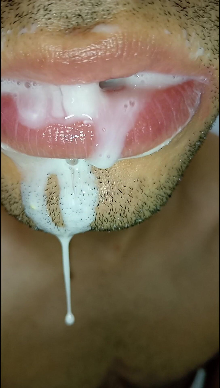 Rey rey: Sperma i munnen, lek med din sperma och svälja det,...
