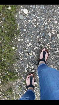 Spontaneously Filmed My Feet