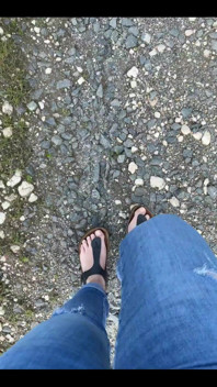 Spontaneously Filmed My Feet
