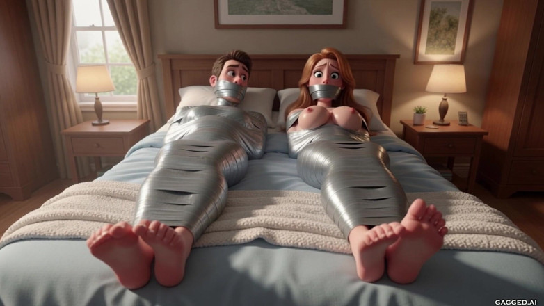 Gagged AI Cartoons: Познакомься с Миллерами