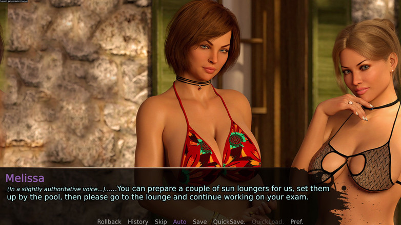 Porngame201: Спеціальне оновлення пригод Мелісси 3