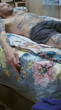 Stepmom Sucks Stepson's Dick and Watches Him Cum