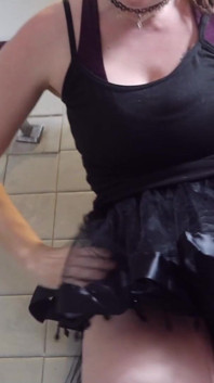 Excerpt From a Newly Filmed Video, Were You Looking up My Skirt? Such a Bad Boy! Tells You How Bad You Are and Then JOI