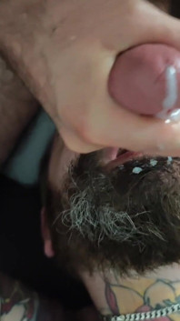 Feeding Him My Cum