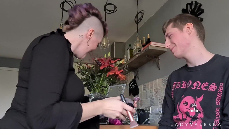 Lady Valeska: Novio a novia pt. 1 la make over