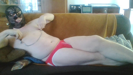 Andi Geil: Wichsen Mit Fetischmaske a Jockstrap