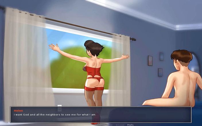 Hentai World: Summertime saga - 硬操热辣熟女胸衣恋物癖