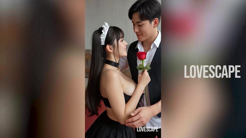 Lovescape: Il noioso ragazzo alla vaniglia non riusciva a tenere il...