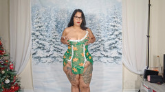 Zozonicoco: Sexy bbw striptýz na Vánoce