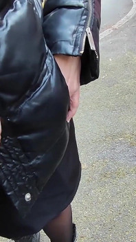Dick Flash - I Pull Out My Cock in Front of a Hot Girl Between Cars on the Public Street and She Helps Me Cum - Real Very Risky