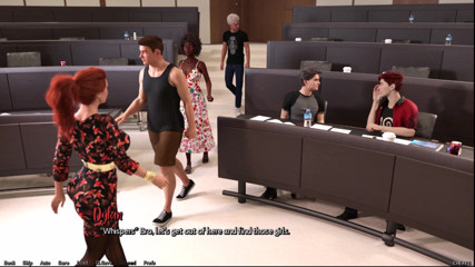 Johannes Gaming: Freshwomen - going to college and fuck Gabby