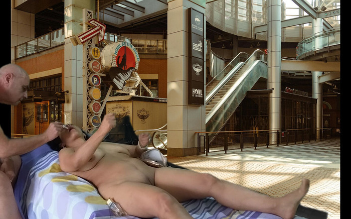 ADAMANDEVE: Seks w centrum handlowym z Garabą i Olprem