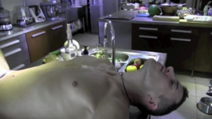 Young straight boy masturbation: Fuced in the kitchen by young french straight boy