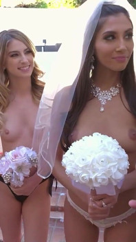Ekscytująca czwórka na weselu z Gianną Dior, Kristen Scott i Jade Kush