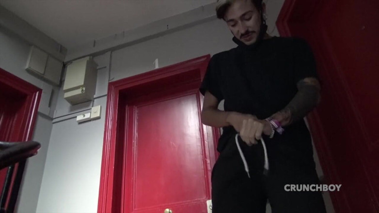 Not really gay but: The straight curious Lorenzo used raw by romantik