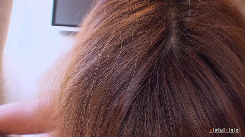 WWMAMM: Asian teen brunette taking deepthroat