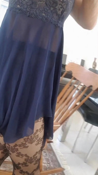 Dani_leg dengan video seksi dengan stoking tembus pantyhose