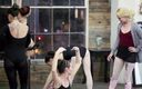 Pussy Babes: Ashley Stone ve Jenna J Ross, flexi balerin lezbiyenler ayak...
