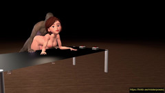 Misterj 3d Studio: Helen im schreibtisch