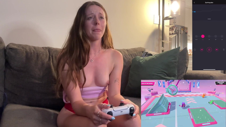 Nadia Foxx: Playing Fall Guys with My Lush in and Trying Not...