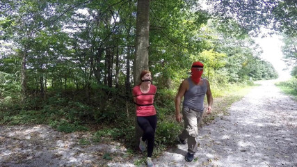 Selfgags classic: Mountain biker in bondage