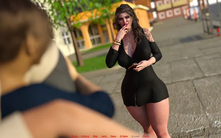 Trans Asura: Olivia Caught Asura While Almost Doing the Blowjob