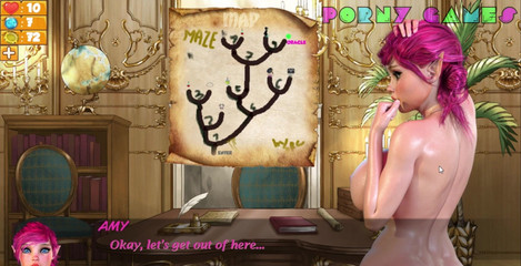 Porny Games: 地牢奴隶 - 精灵公主的肥鸡巴