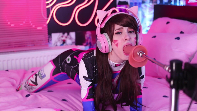 Yukki Amey: D.va Overwatch Pilotes Dva overwatch cu mașina de futut