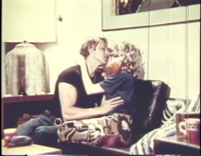 Vintage Usa: Sexy vintage děvka bere velkého tvrdého ptáka do pusy