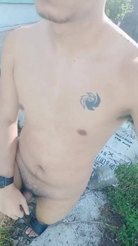 Pinoy Twink-session Im Freien