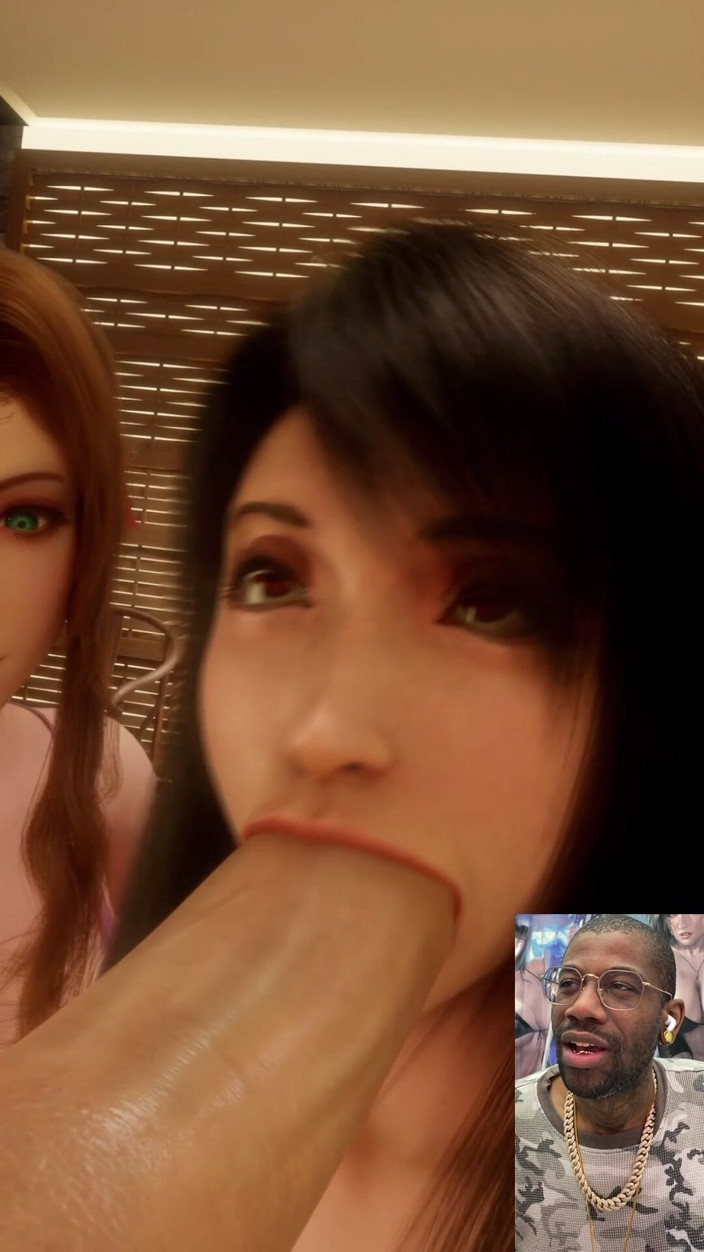 Good news media: Aerith i Big Breast Ass Tifa Deepthroating a Nice Hard...