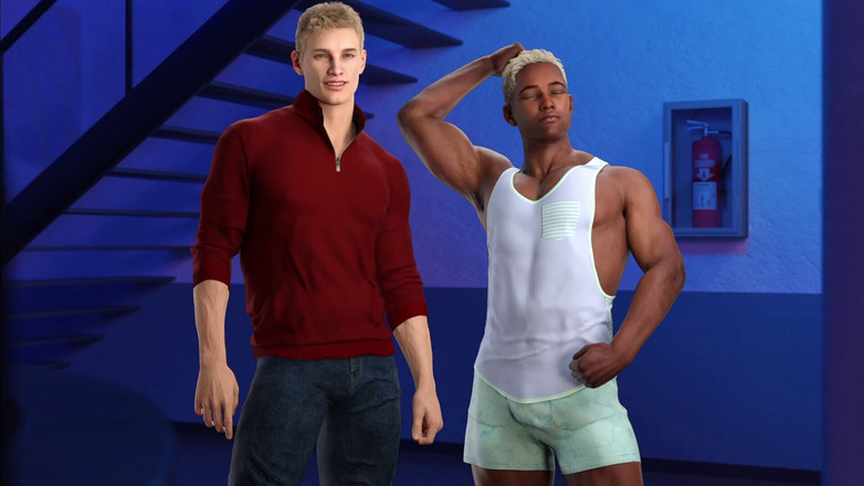 Femboy Maaya: Исайя, танцующий дансер