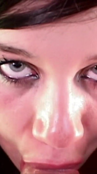 Tea & Honey - Gorgeous Babe Gets Her Throat Fucked and Her Face Frosted