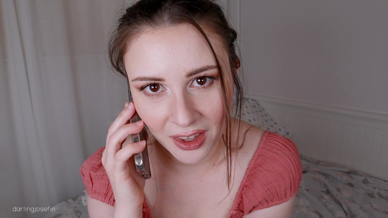 Darling Josefin: Hinterhältiges ficken beim telefonieren
