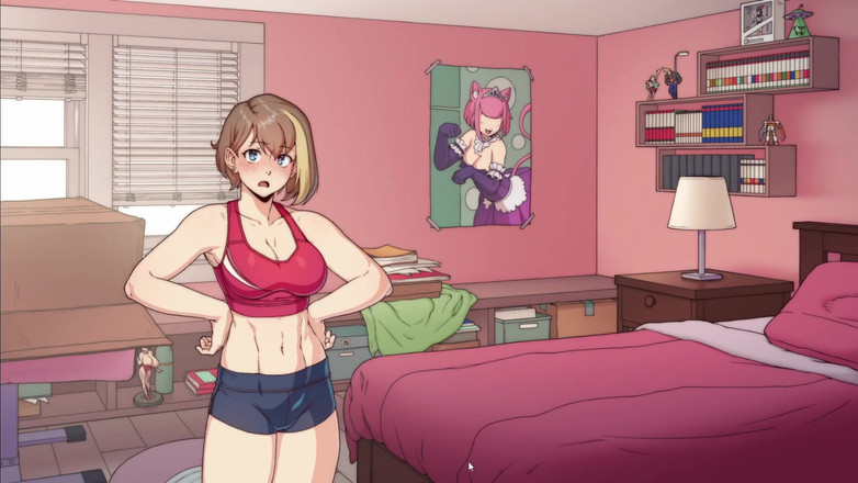 Trans Maaya: Chloe 자위에 충격을 받은 에이미 요가 세션