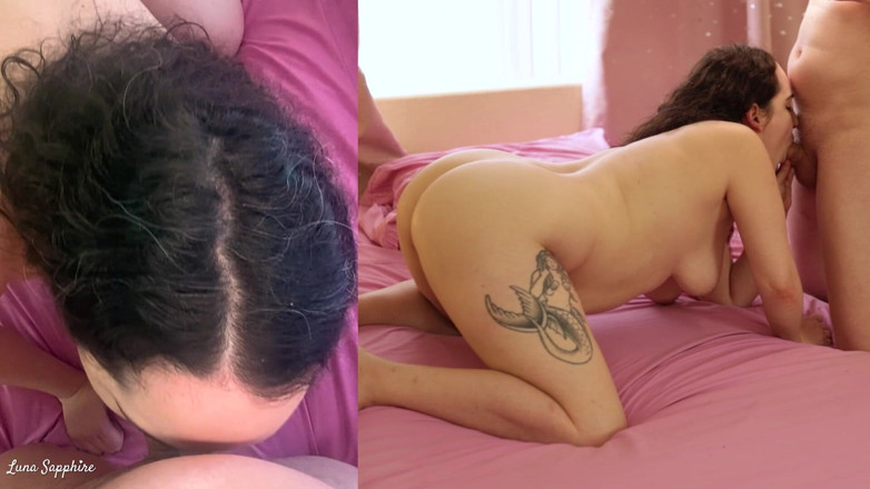Luna Sapphire's Trans Lovers: Sophie Ladder ile anal sikiş ve götten ağza atm dölleme