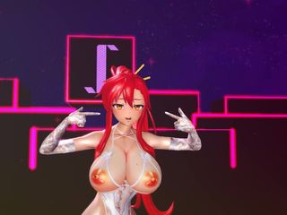 Mmd anime girls: Mmd R-18 Anime Girls Sexy Dancing clip 147