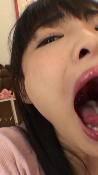 POV! Swafoto lidah dan mulut Hikari Mitsuki