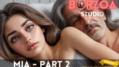 Mia ve papi - 2 - genç üvey kız tek yatakta yaşlı papi ile zaman geçirdiğinde ıslak amına sahip oluyor