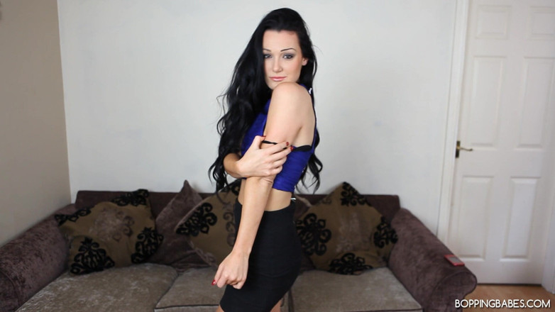 Bopping babes: Tanya - Striping in My Lounge