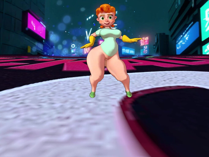 VR-Backalleytoonz: MILF Mit Dickem Arsch Twerkt Ihren Fetten Arsch