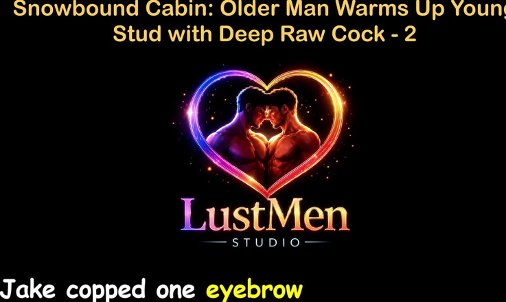 LustMen: İngiliz sesli eşcinsel seks hikayesi - karla kaplı kabin: yaşlı adam...