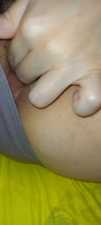 털이 무성한 보지 자위