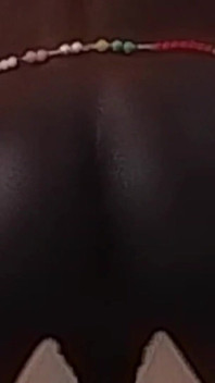 Teenage Twink with Sexy Waistbeads Was Farting Loudly